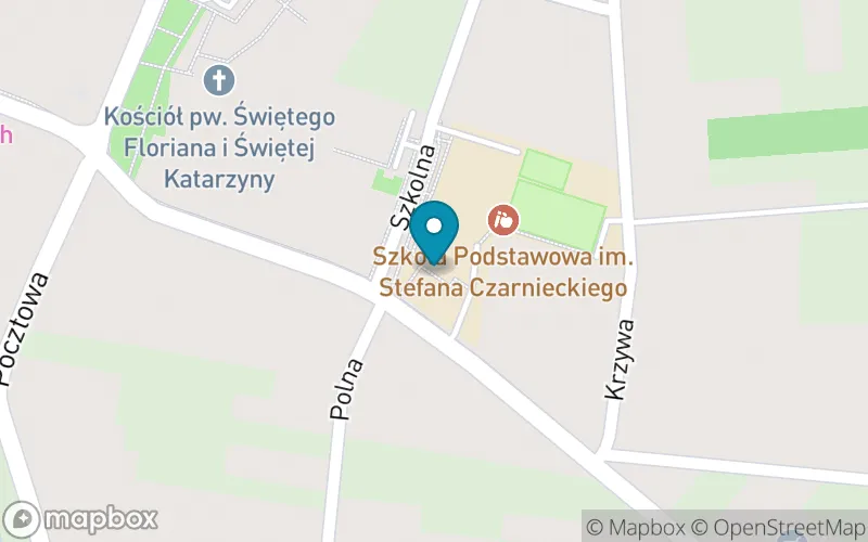 Lokalizacja: Szkoła Podstawowa im. St. Czarnieckiego w Gołębiu