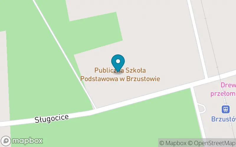 Lokalizacja: Publiczna Szkoła Podstawowa im. Jana Pawła II w Brzustowie