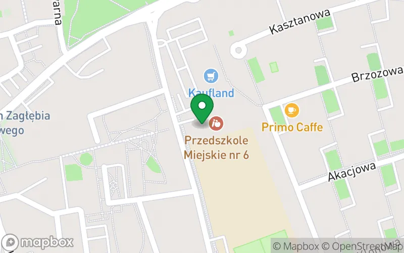 Lokalizacja: Przedszkole Miejskie nr 6 z Oddziałami Integracyjnymi i Oddziałami Specjalnymi w Polkowicach