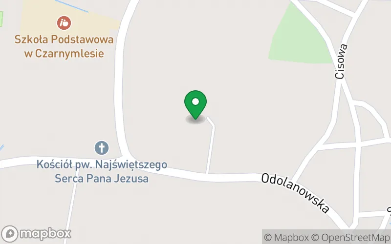 Lokalizacja: Publiczne Przedszkole Calineczka w Czarnymlesie