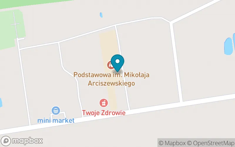 Lokalizacja: Szkoła Podstawowa w Wadlewie