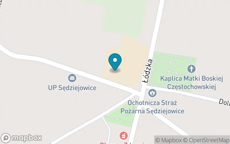 Lokalizacja: Szkoła Podstawowa im. Powstańców 1863 R. w Sędziejowicach