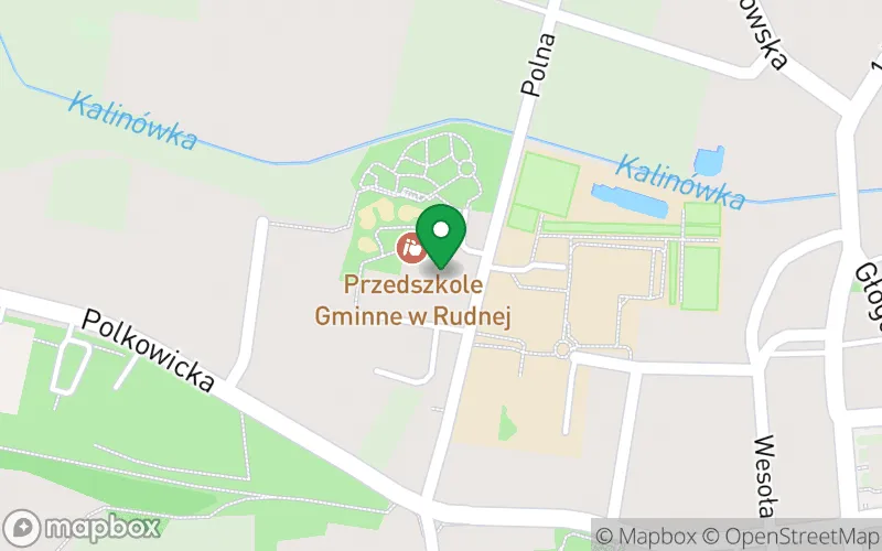 Lokalizacja: Przedszkole Gminne w Rudnej