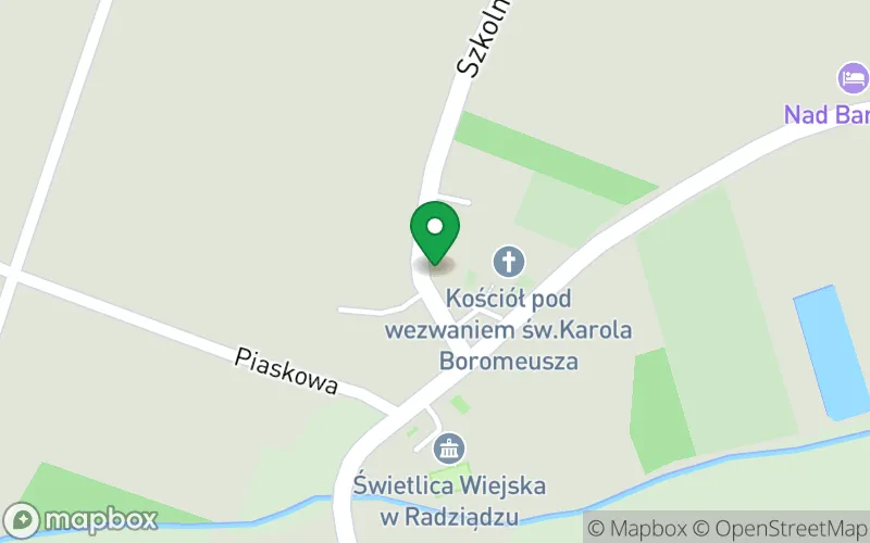 Lokalizacja: Punkt Przedszkolny przy Szkole Podstawowej w Radziądzu