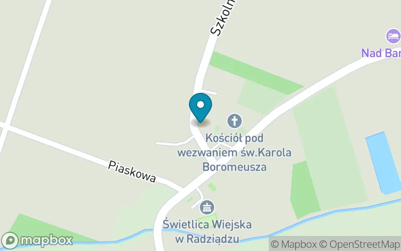 Lokalizacja: Szkoła Podstawowa w Radziądzu