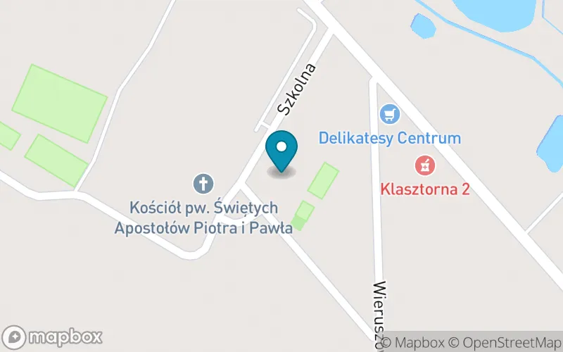 Lokalizacja: Szkoła Podstawowa im. M. Falskiego w Kraszewicach