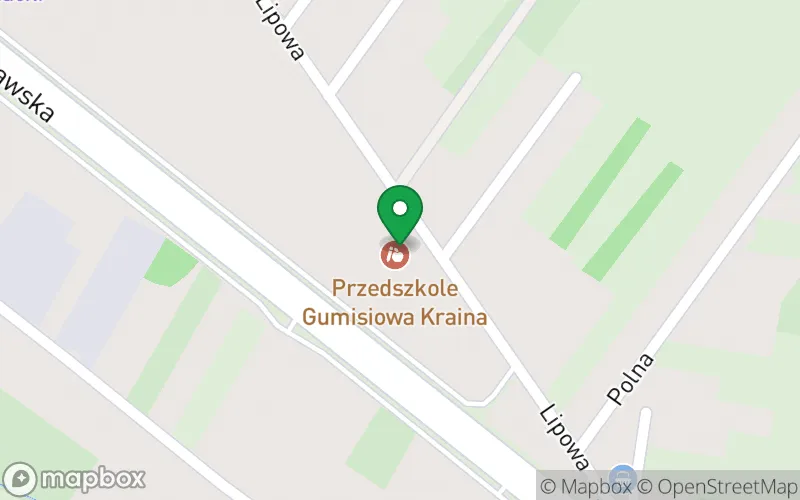 Lokalizacja: Niepubliczne Przedszkole i Żłobek"gumisiowa Kraina"