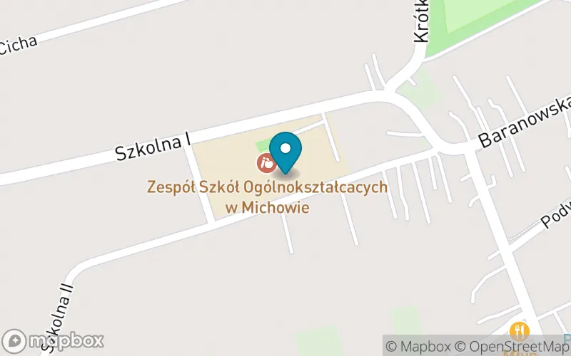 Lokalizacja: Szkoła Podstawowa im. Bohaterów Westerplatte w Michowie
