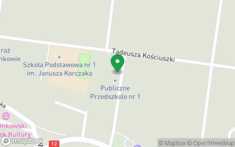 Lokalizacja: Publiczne Przedszkole nr 1 w Przemkowie