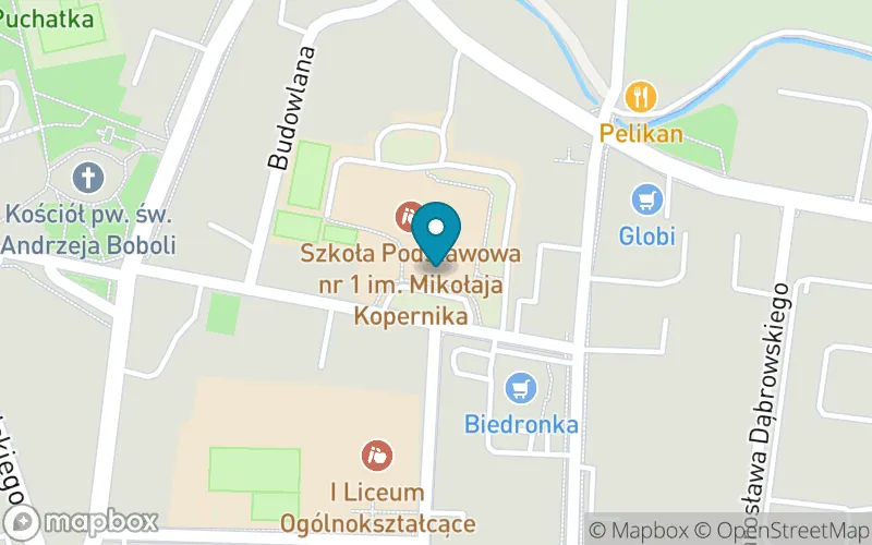 Lokalizacja: Szkoła Podstawowa nr 1 im. Mikołaja Kopernika w Miliczu