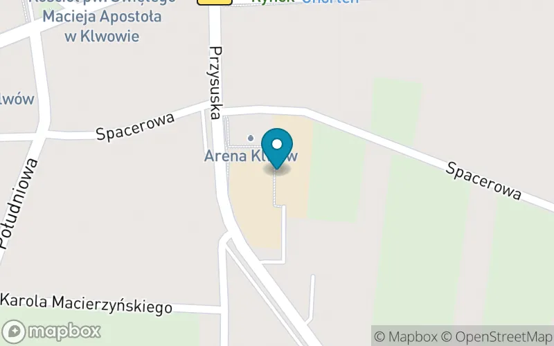 Lokalizacja: Szkoła Podstawowa im. Lotników Polskich w Klwowie