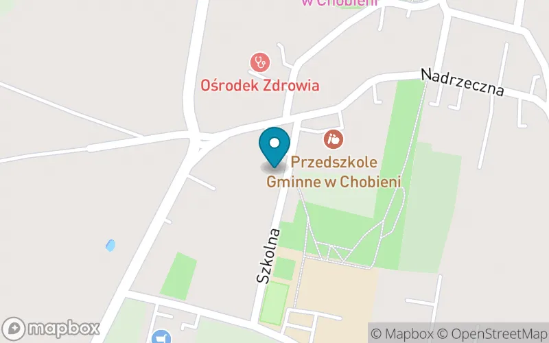 Lokalizacja: Szkoła Podstawowa im. Bohaterów Westerplatte w Chobieni