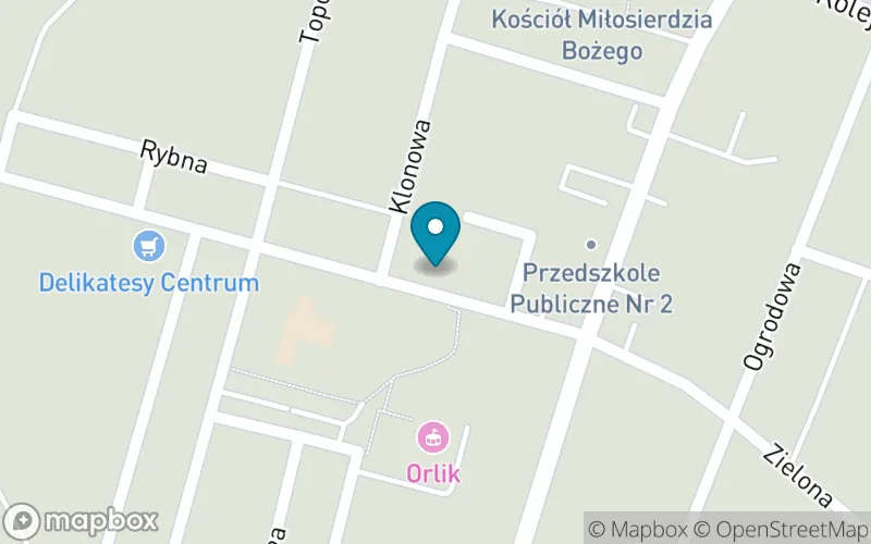 Lokalizacja: Szkoła Podstawowa nr 2 im. Wojska Polskiego w Przemkowie