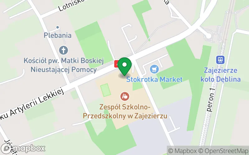 Lokalizacja: Publiczne Przedszkole w Zajezierzu