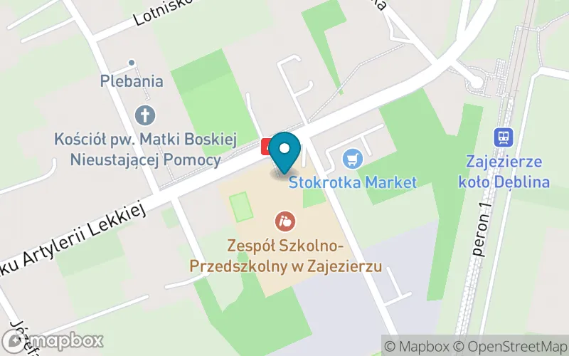 Lokalizacja: Publiczna Szkoła Podstawowa w Zajezierzu