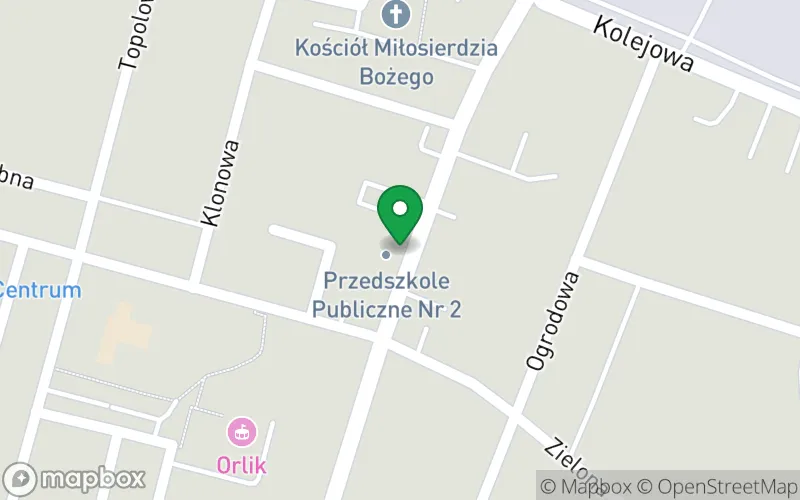 Lokalizacja: Publiczne Przedszkole nr 2 w Przemkowie
