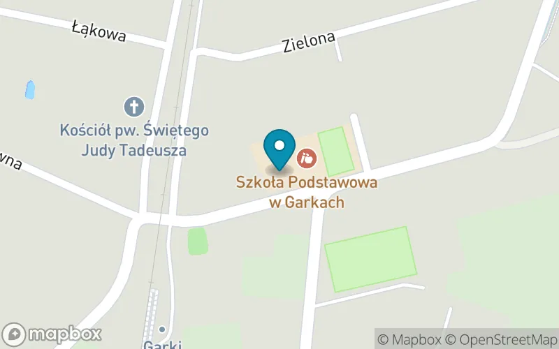 Lokalizacja: Szkoła Podstawowa im. Ignacego Łukasiewicza w Garkach