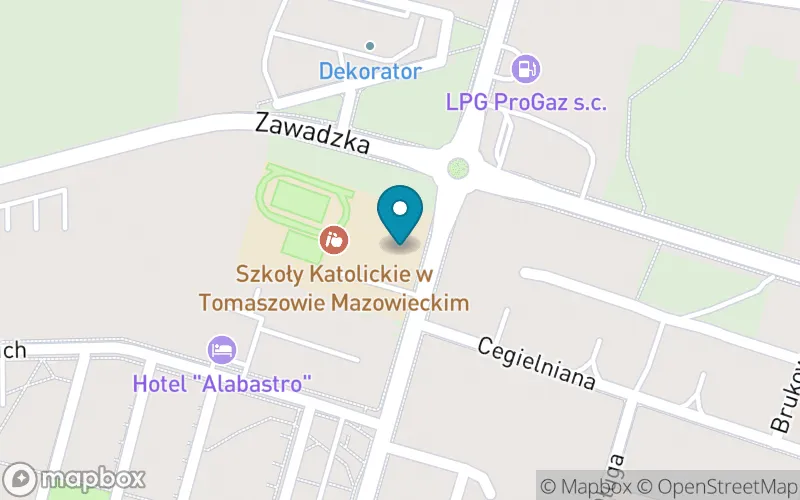 Lokalizacja: Katolicka Szkoła Podstawowa im. Niepokalanego Serca Najświętszej Maryi Panny Królowej Polski i Św. Ojca Pio w Tomaszowie Mazowieckim