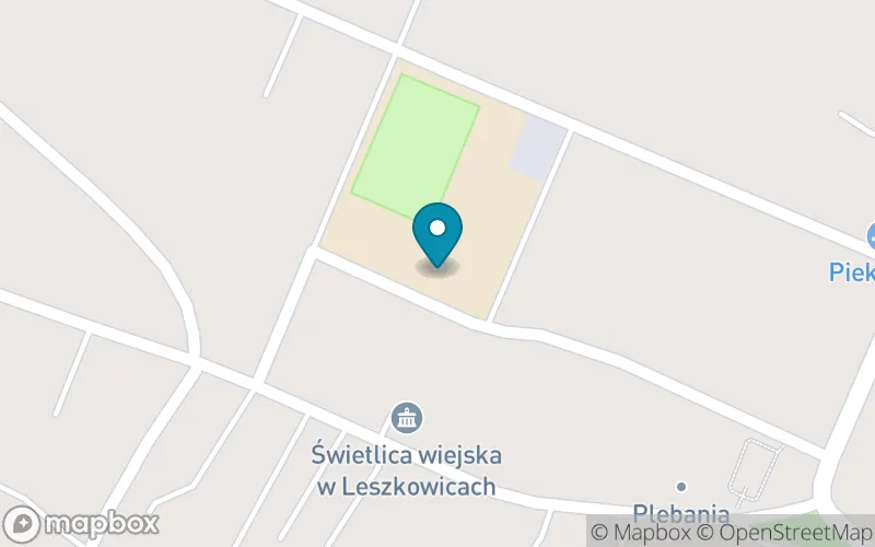 Lokalizacja: Szkoła Podstawowa im. Dywizjonu 301 w Leszkowicach