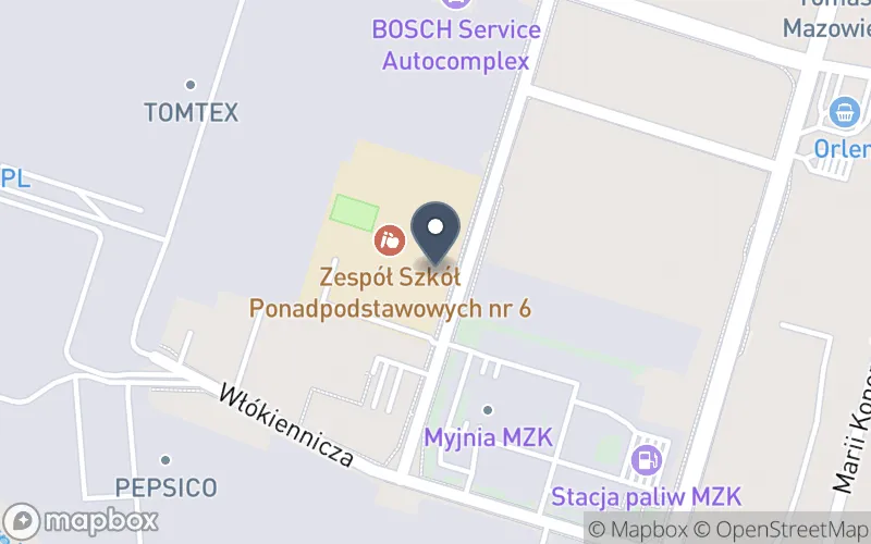 Lokalizacja: Zespół Szkół Ponadpodstawowych nr 6