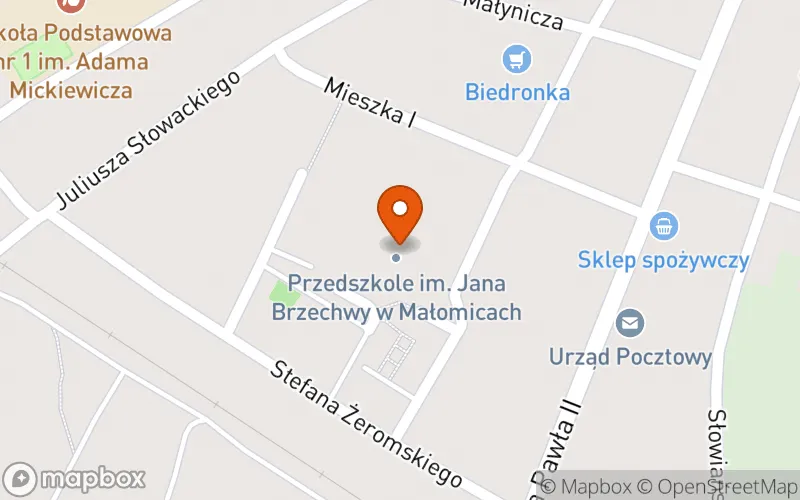 Lokalizacja: Żłobek Maluszkowo w Małomicach