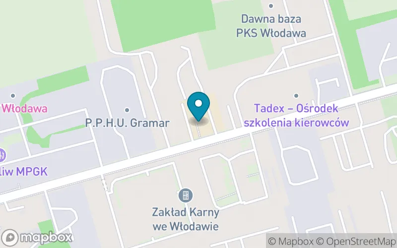 Lokalizacja: Szkoła Podstawowa z Oddziałami Przysposabiającymi do Pracy we Włodawie