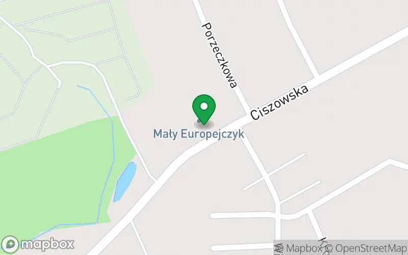 Lokalizacja: Niepubliczne Przedszkole Językowe Mały Europejczyk