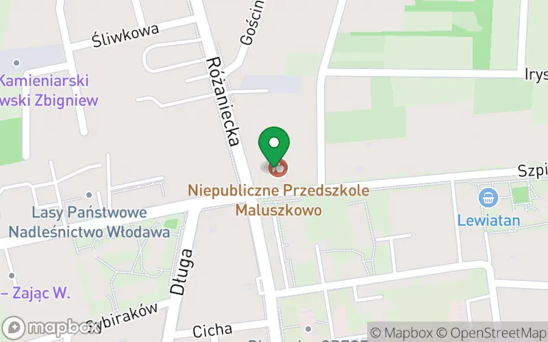 Lokalizacja: Niepubliczne Przedszkole Maluszkowo