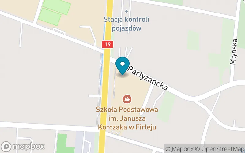 Lokalizacja: Szkoła Podstawowa im. Janusza Korczaka w Firleju
