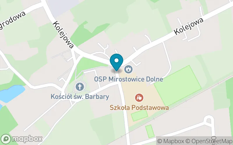Lokalizacja: Szkoła Podstawowa w Mirostowicach Dolnych