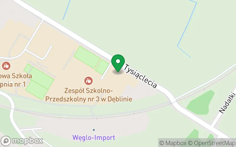 Lokalizacja: Miejskie Przedszkole nr 3 w Dęblinie