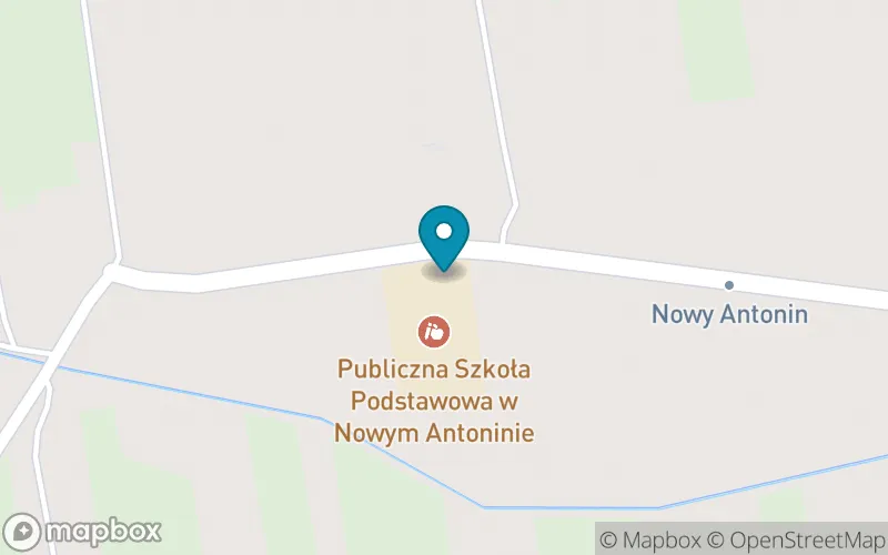 Lokalizacja: Publiczna Szkoła Podstawowa w Nowym Antoninie
