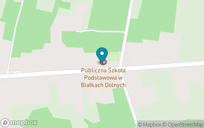 Lokalizacja: Publiczna Szkoła Podstawowa w Białkach Dolnych