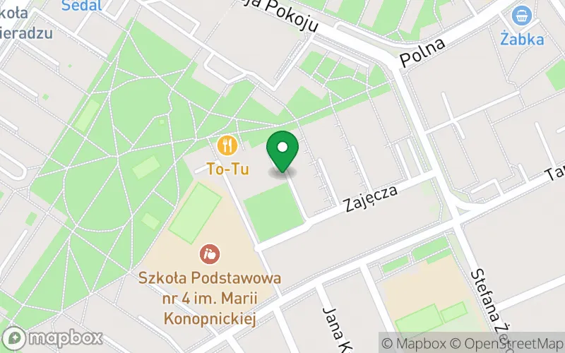 Lokalizacja: Przedszkole nr 6 z Oddziałami Integracyjnymi im. "Jasia i Małgosi" w Sieradzu