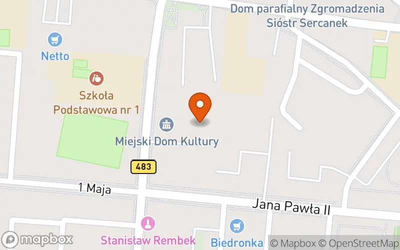 Lokalizacja: Żłobek Gminny nr 1 "Filemonek" w Łasku