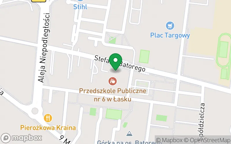 Lokalizacja: Przedszkole Publiczne nr 6 im. "Słoneczko" w Łasku