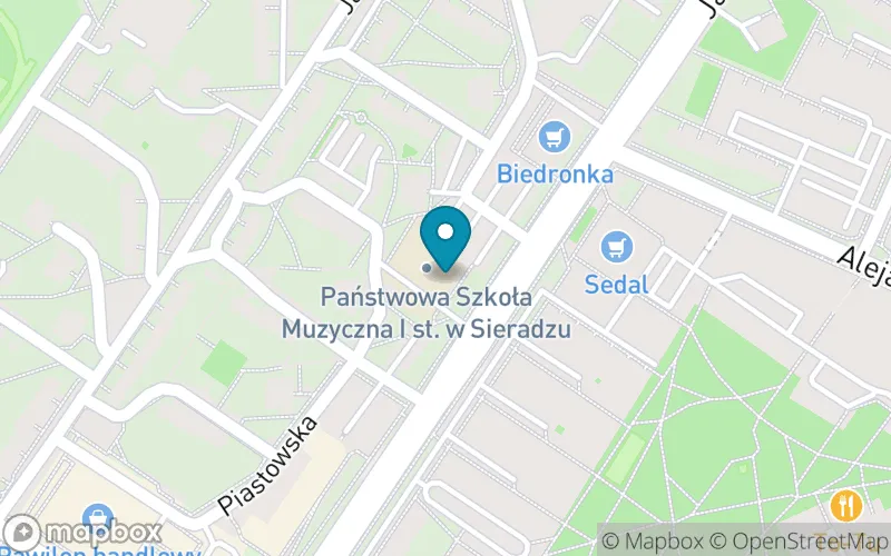 Lokalizacja: Państwowa Szkoła Muzyczna i St. w Sieradzu