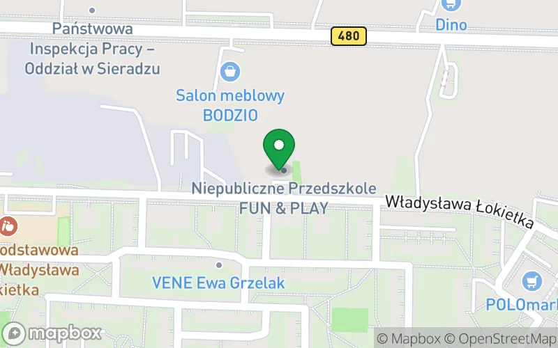 Lokalizacja: Niepubliczne Przedszkole "Fun & Play"
