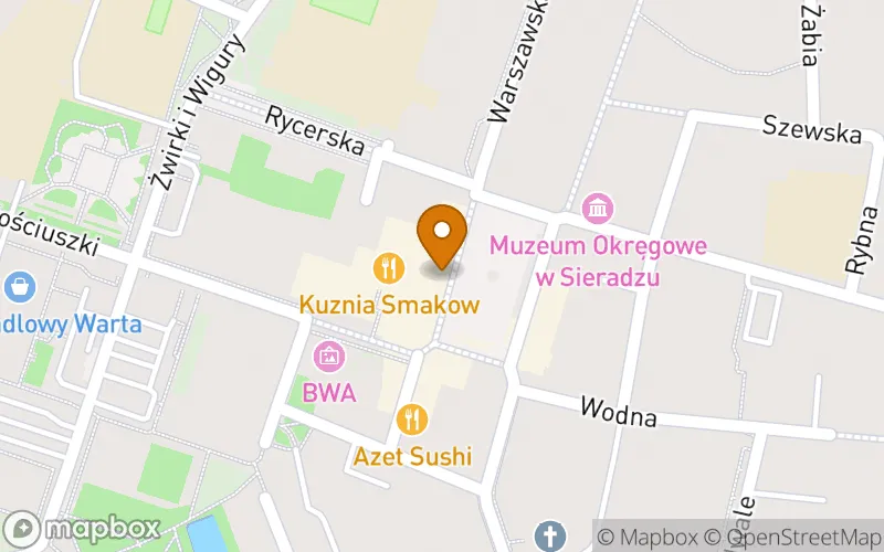 Lokalizacja: Szkoła Policealna Medyczna "Żak" w Sieradzu