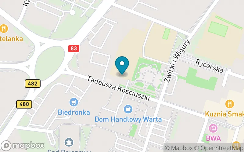 Lokalizacja: Szkoła Podstawowa nr 1 im. Władysława Reymonta w Sieradzu