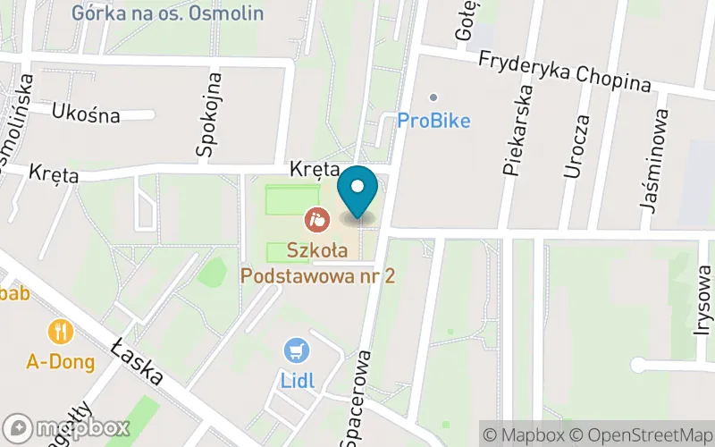 Lokalizacja: Szkoła Podstawowa nr 2 w Zduńskiej Woli