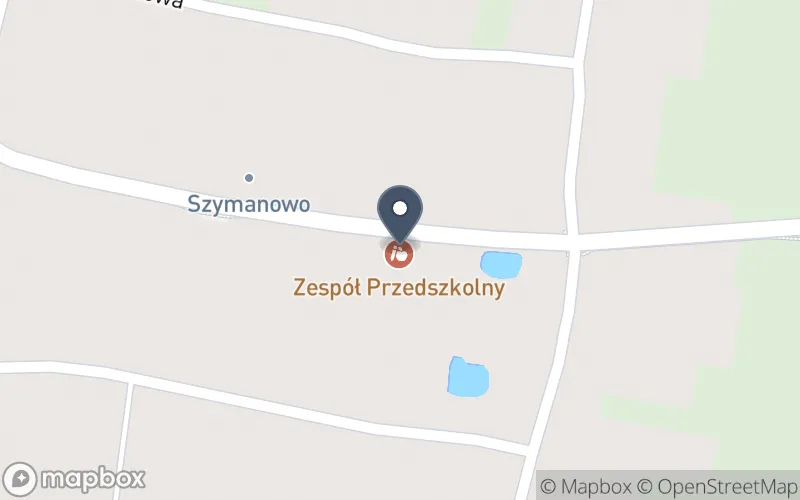 Lokalizacja: Zespół Przedszkolny w Szymanowie