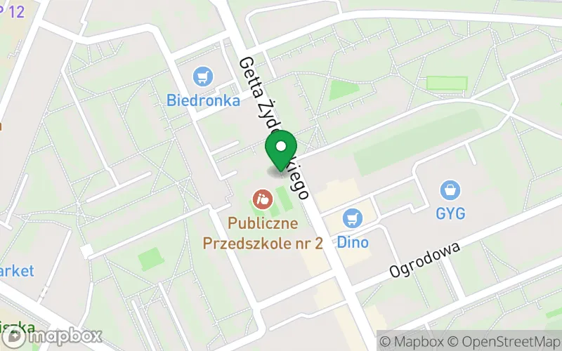 Lokalizacja: "Tęczowe Przedszkole" Publiczne Przedszkole nr 2 w Zduńskiej Woli