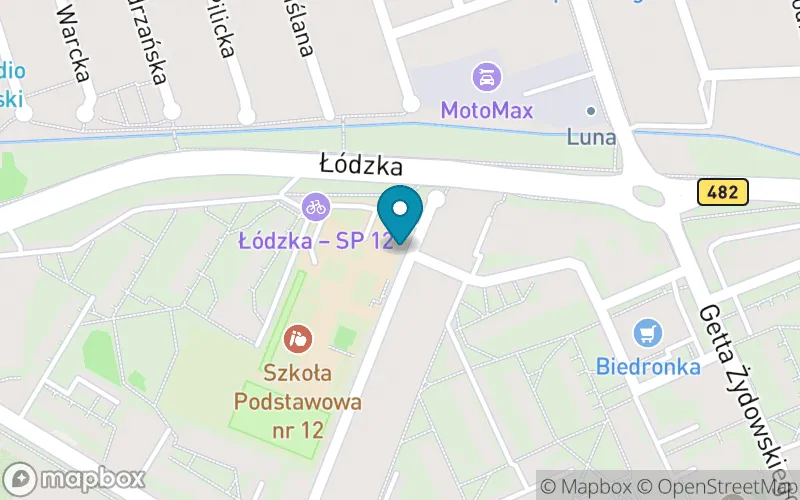 Lokalizacja: Szkoła Podstawowa nr 12 w Zduńskiej Woli
