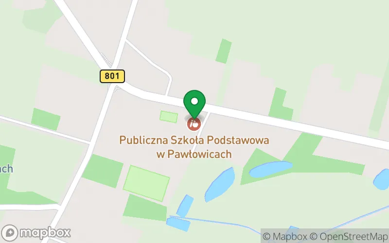 Lokalizacja: Publiczne Przedszkole w Pawłowicach