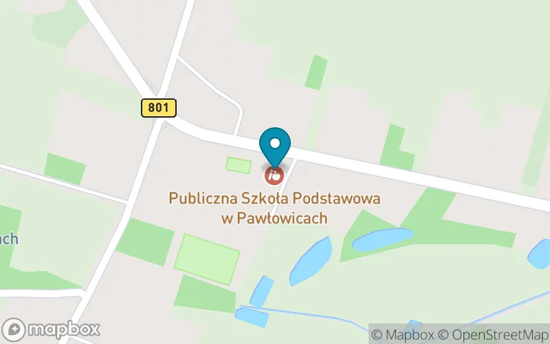 Lokalizacja: Publiczna Szkoła Podstawowa w Pawłowicach