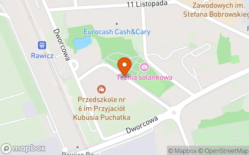 Lokalizacja: Żłobek Gminny "Niedźwiadkowa Stacyjka w Rawiczu"