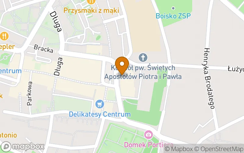 Lokalizacja: Szkoła Policealna Opieki Medycznej "Żak" w Żaganiu