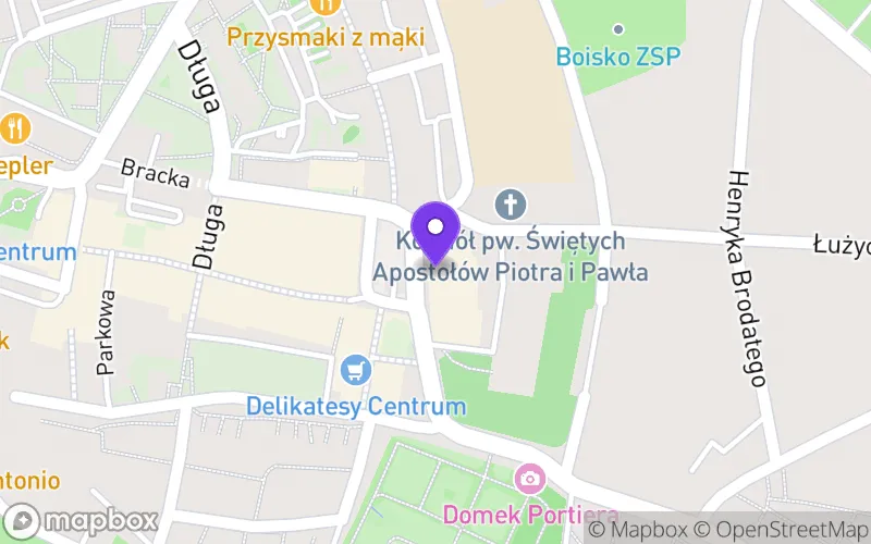 Lokalizacja: Liceum Ogólnokształcące dla Dorosłych Cnib "Żak" w Żaganiu