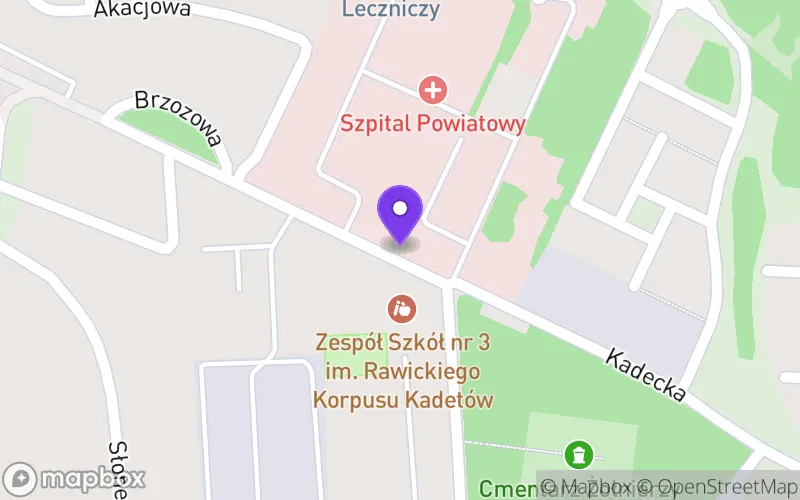 Lokalizacja: Liceum Ogólnokształcące dla Dorosłych w Rawiczu